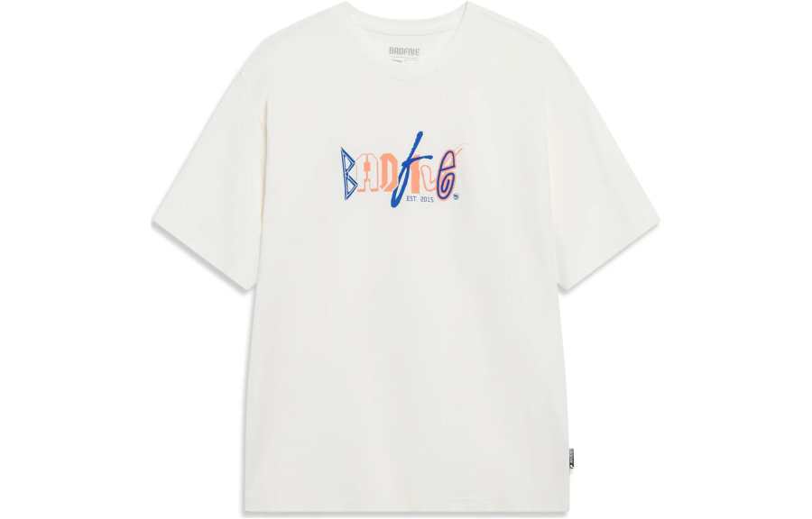 Li-Ning Li Ning Drop Shoulder Sleeve T Shirt Men's Ivory