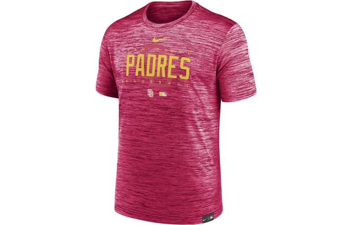 Nike Nike San Diego Padres Authentic Collection City Connect Velocity Women's Nike Dri FIT Mlb T Shirt