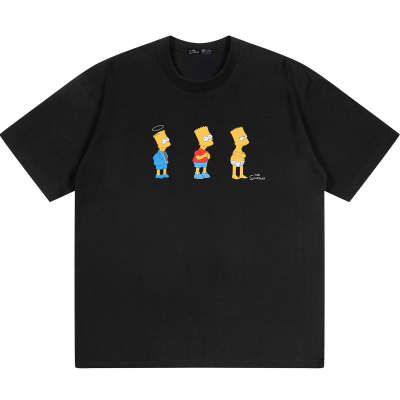 The Simpsons T Shirts Unisex Crew Neck Moderate