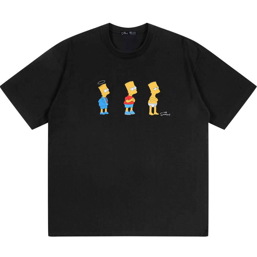 The Simpsons T Shirts Unisex Crew Neck Moderate