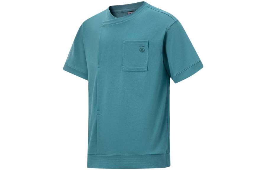 Li-Ning Li Ning Li Ning X Jackie Chan T Shirt Unisex Dark Aqua Green
