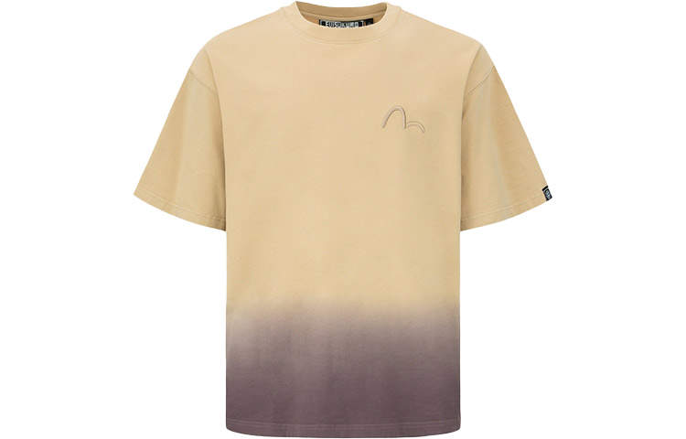 EVISU T Shirts Men's Crew Neck Moderate Straight Fit