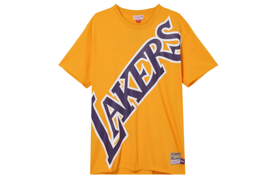 Mitchell Ness Mitchell Ness T Shirt Men's Yellow