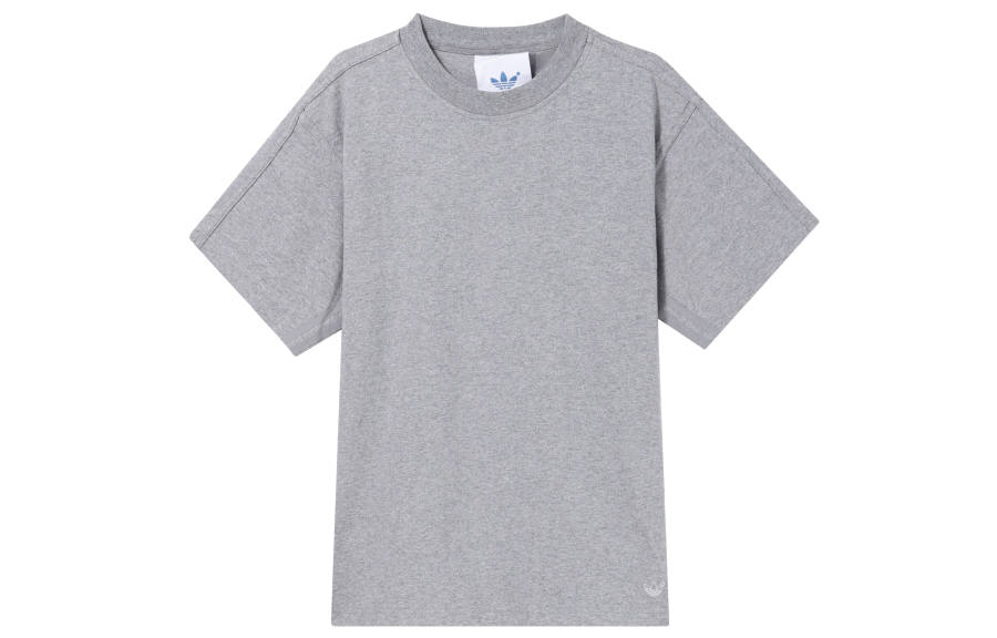 Adidas Originals T Shirts Men's Gray Crew Neck