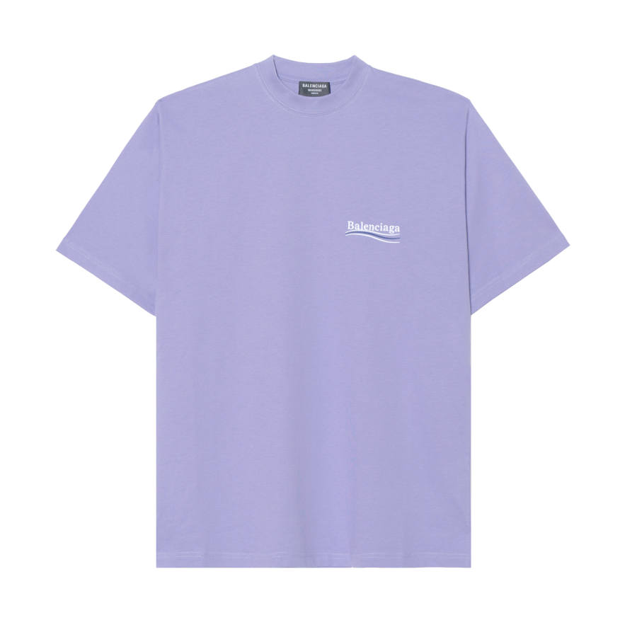 Balenciaga Political Campaign Oversized Logo Print T shirt