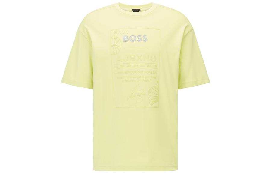 HUGO BOSS x AJBXNG SS22 T Shirt Men's Yellow