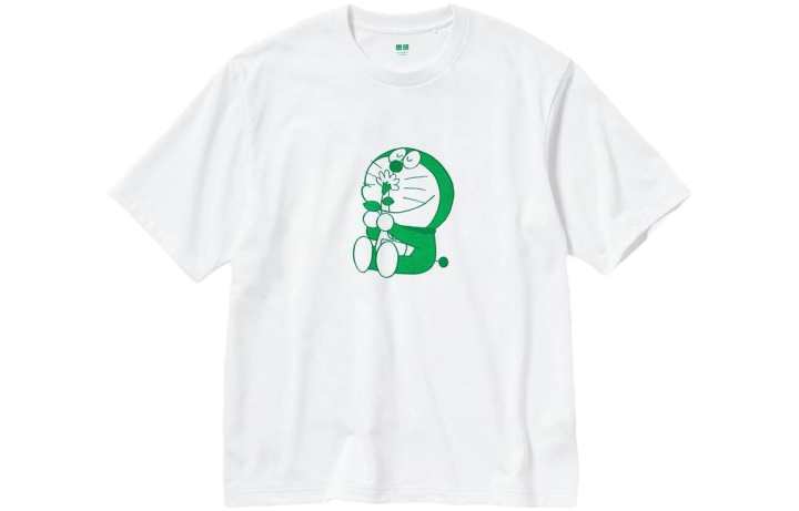 UNIQLO UNIQLO x Doraemon/A, T Shirt Unisex White