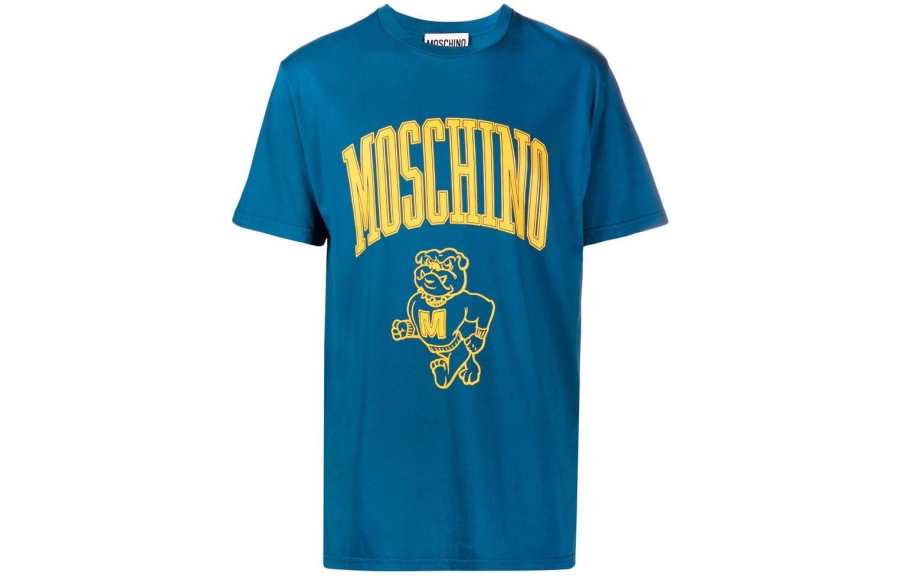 Moschino logo-print cotton T-shirt