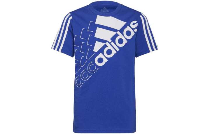 Adidas Adidas T Shirts Men's Blue Crew Neck Thin