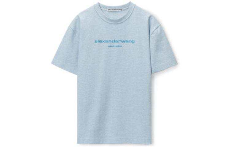 alexander wang Logo Printed Crewneck T-Shirt