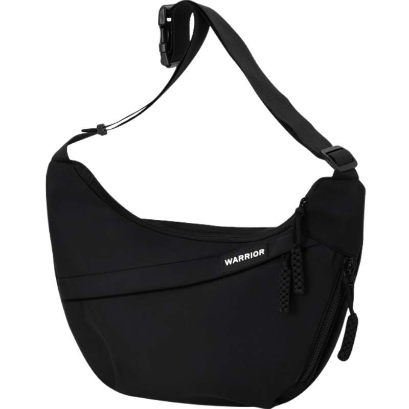 WARRIOR Warrior Oxford Shoulder Bag Regular Unisex Black/White