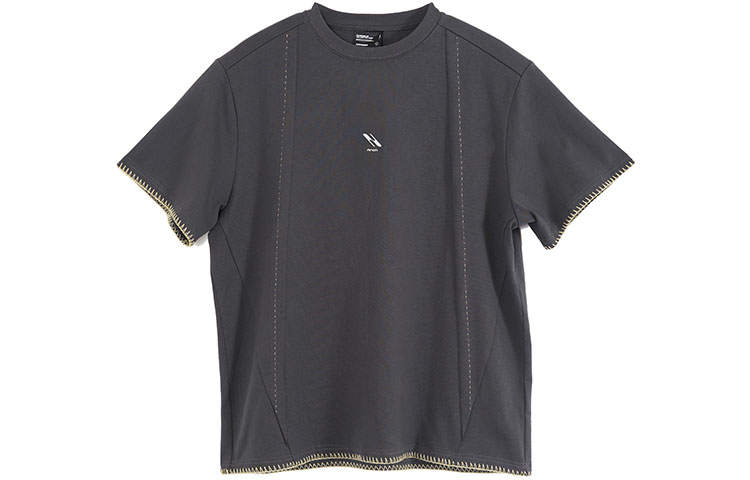 ROARINGWILD ARCH T Shirts Unisex Crew Neck Moderate Straight Fit