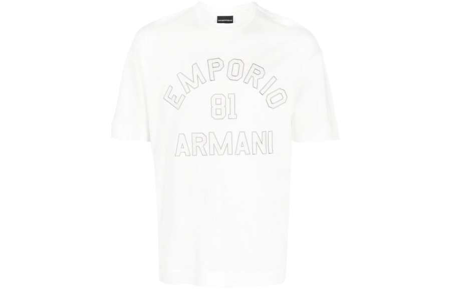 EMPORIO ARMANI SS23 T Shirt Men's White