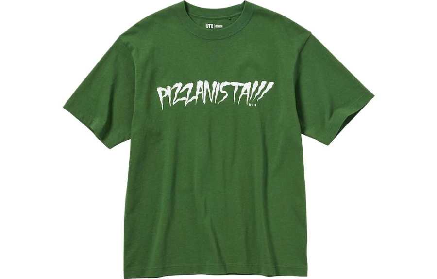 UNIQLO L.A. Eats T Shirt Unisex Green