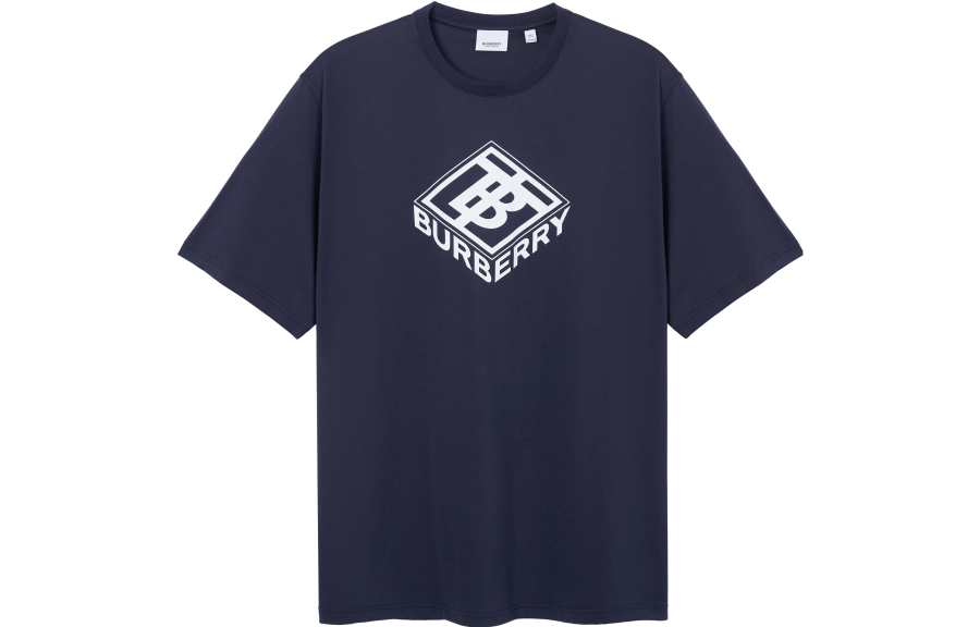 Burberry SS23 T Shirt Men's Navy Blue