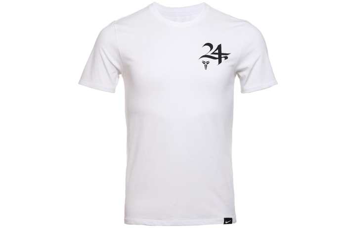 Nike Nike T Shirts Men's White Crew Neck Moderate Straight Fit