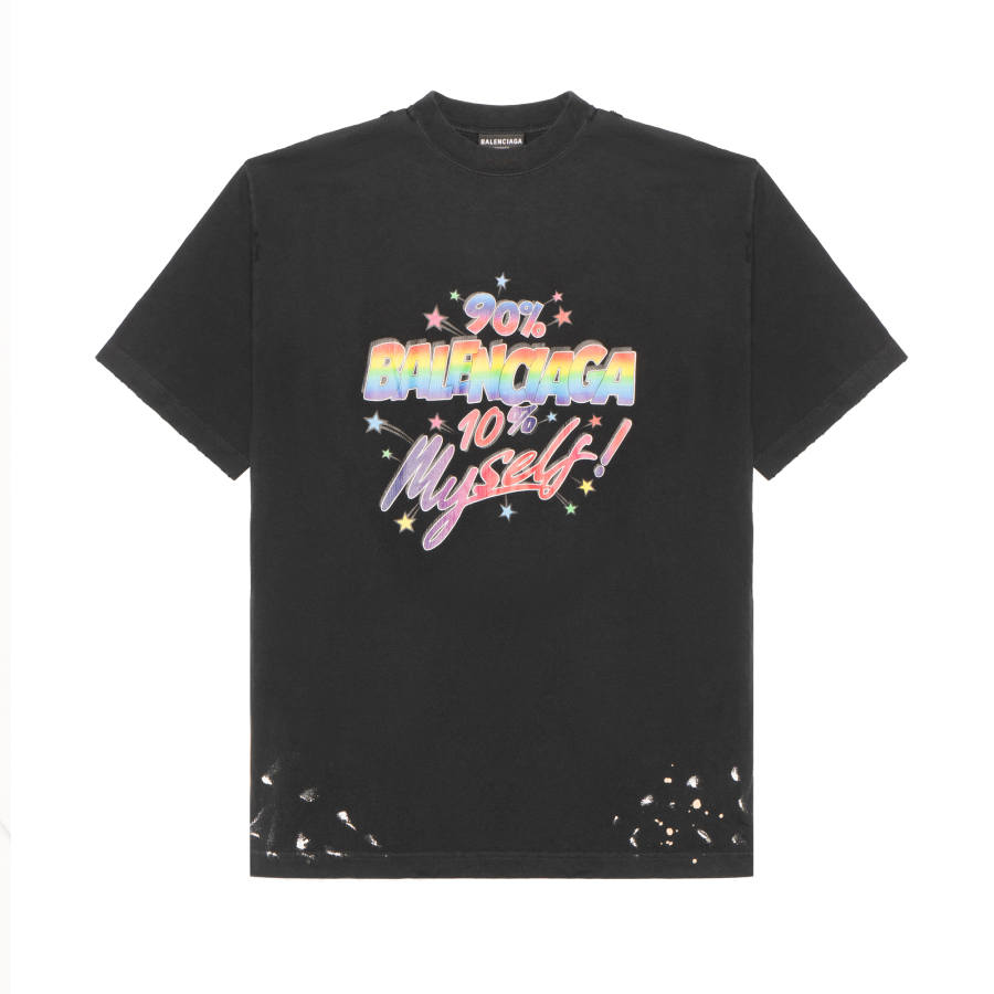 Balenciaga FW22 T Shirt Men's Black