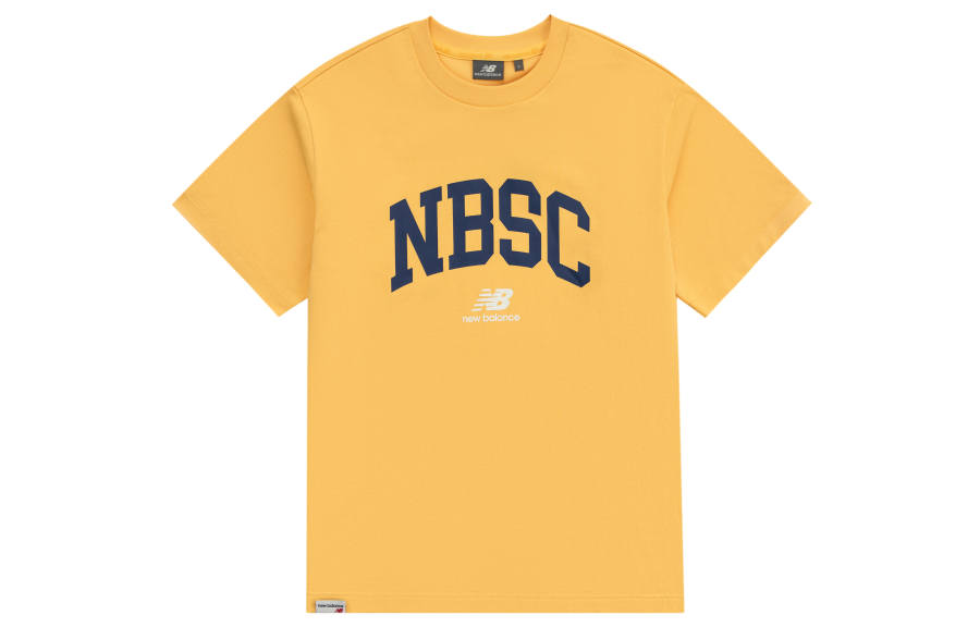New Balance New Balance Set in Sleeve T Shirt Unisex Yellow