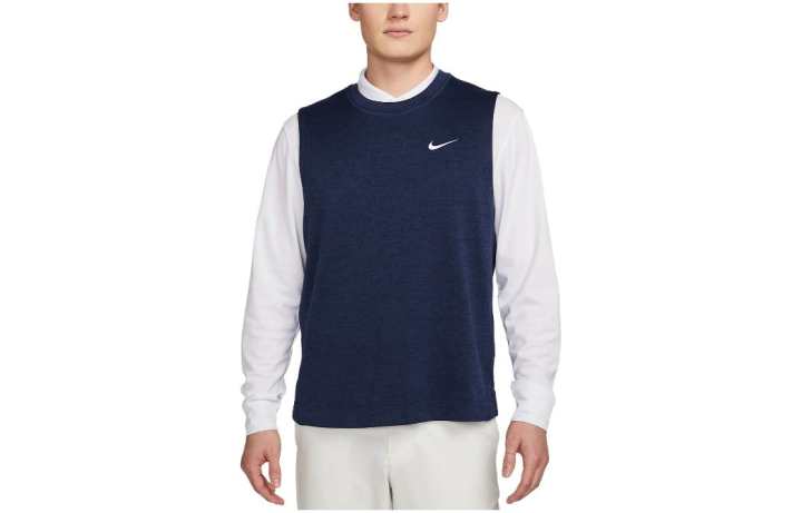 Nike Nike T Shirts Men's Blue With White Lettering Crew Neck Moderate