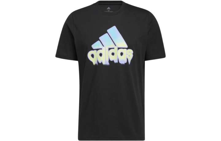 Adidas Adidas T Shirts Men's Crew Neck Moderate Straight Fit