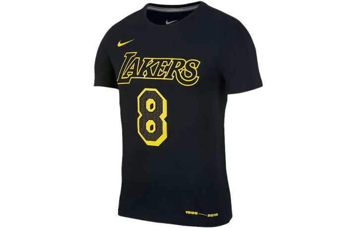 Nike Nike T Shirts Men's Black Crew Neck Moderate Straight Fit