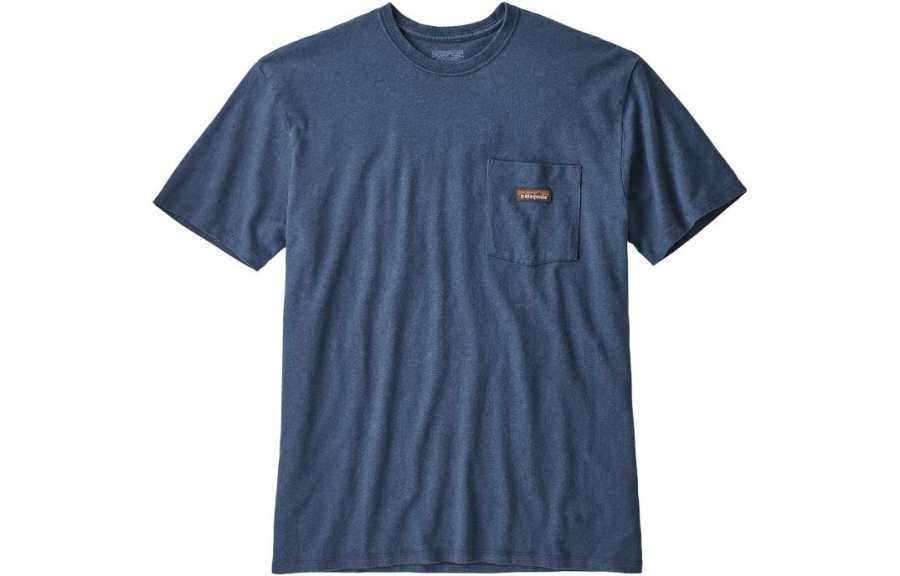 Patagonia T Shirts Men's Crew Neck Moderate Straight Fit