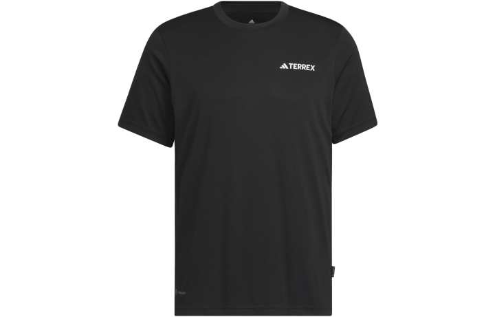 Adidas Adidas T Shirts Men's Black Crew Neck Moderate Straight Fit