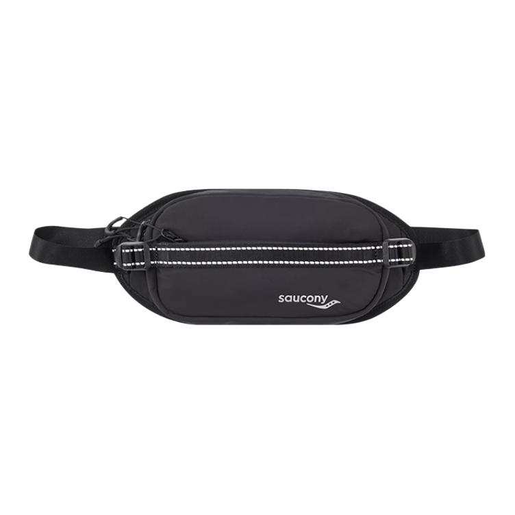 Saucony Fabric Fanny Pack Unisex Jet Black