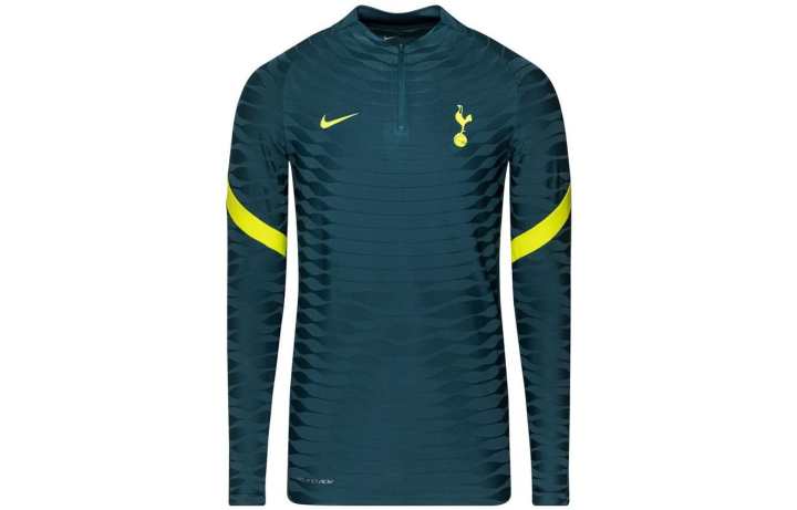 Nike Nike T Shirts Men's Dark Cyan Stand Collar Moderate Straight Fit