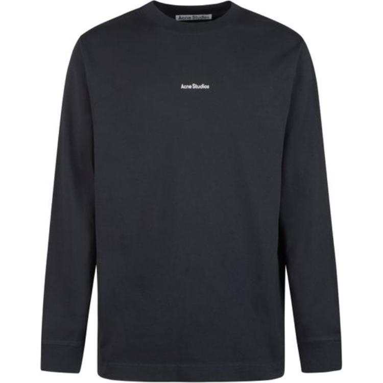 Acne Studios Acne Studios Logo Printed Crewneck T Shirt