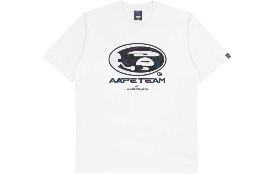 Aape Aape T Shirts Men's Crew Neck Moderate