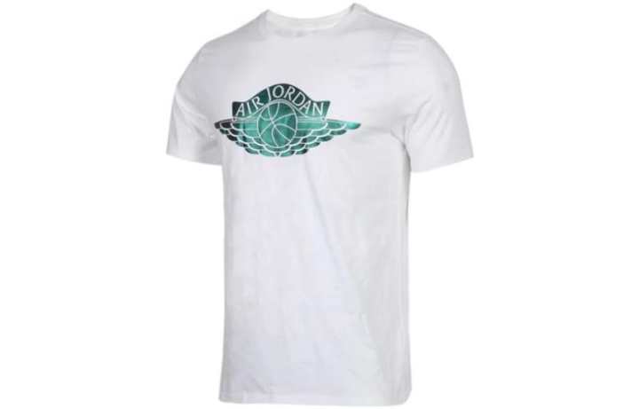 Jordan Jordan T Shirts Men's White Crew Neck Thin