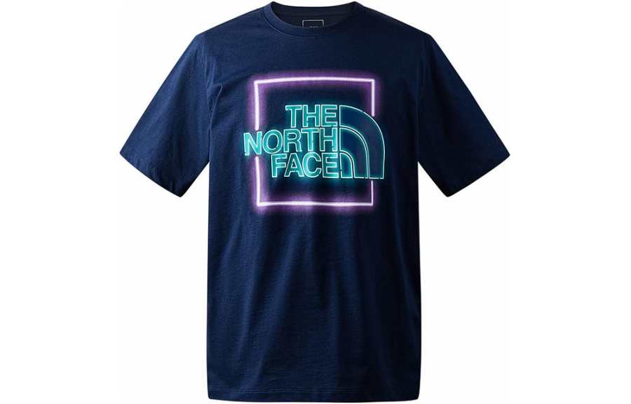 THE NORTH FACE T Shirt Men's Navy Blue