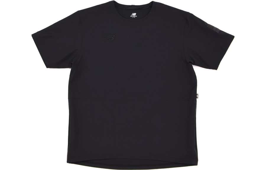 New Balance New Balance Premier Collection T Shirts Men's Black Crew Neck Moderate Straight Fit