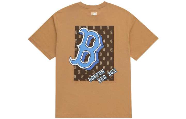 MLB MLB Boston Red Sox T Shirt Unisex Sandy Brown