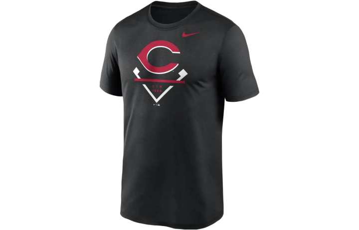 Nike Nike T Shirts Men's Black Crew Neck Moderate Straight Fit