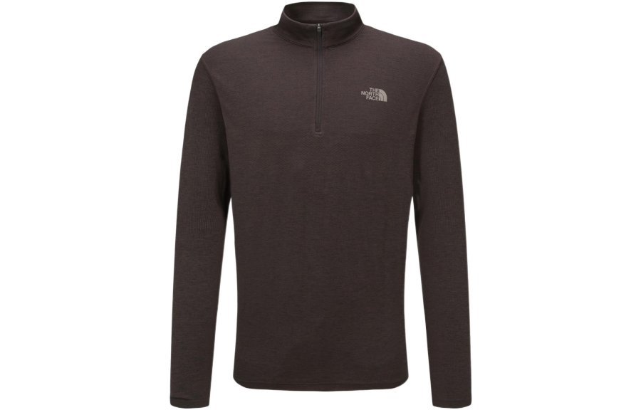 THE NORTH FACE T Shirts Men's Umber Half Turtleneck Moderate Straight Fit