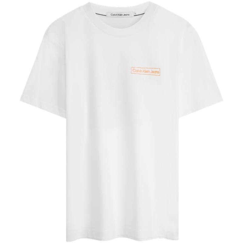 CALVIN KLEIN T Shirt Unisex Moon White