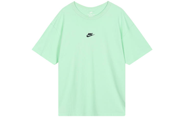 Nike Nike Sportswear Essentials T Shirts Men's Mint Green Crew Neck Moderate Straight Fit
