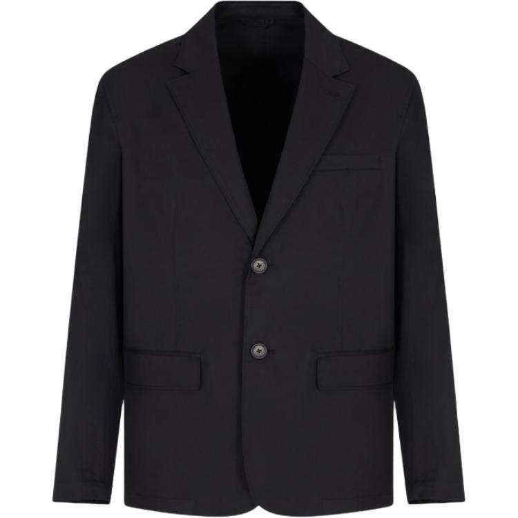 ARMANI EXCHANGE ARMANI EXCHANGEAE SS25 Business Suit Coat Men's Black
