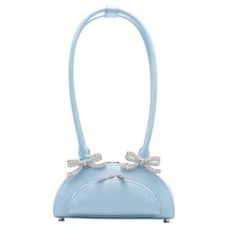 Self-portrait mini Curved shoulder bag