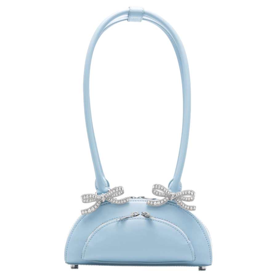 Self-portrait Self-portrait mini Curved shoulder bag