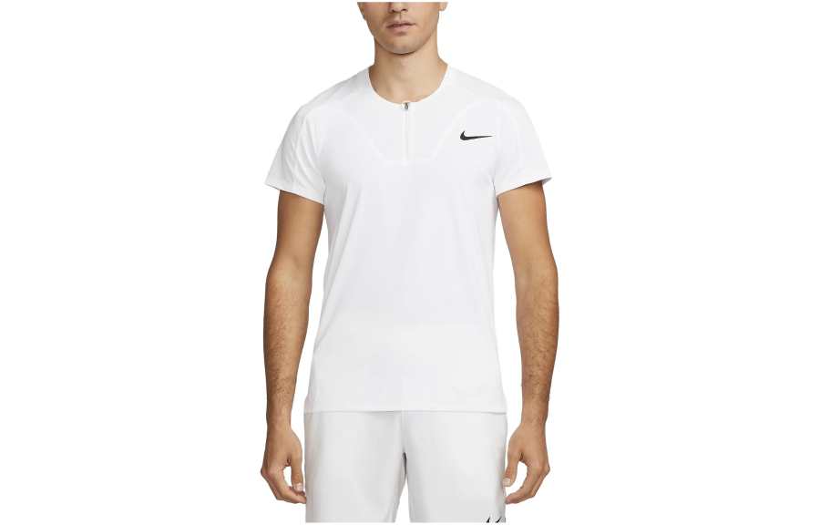 Nike Nike T Shirts Men's White Crew Neck Moderate Straight Fit
