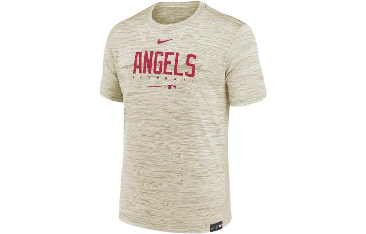 Nike Nike T Shirts Men's Ecru Crew Neck Moderate Straight Fit