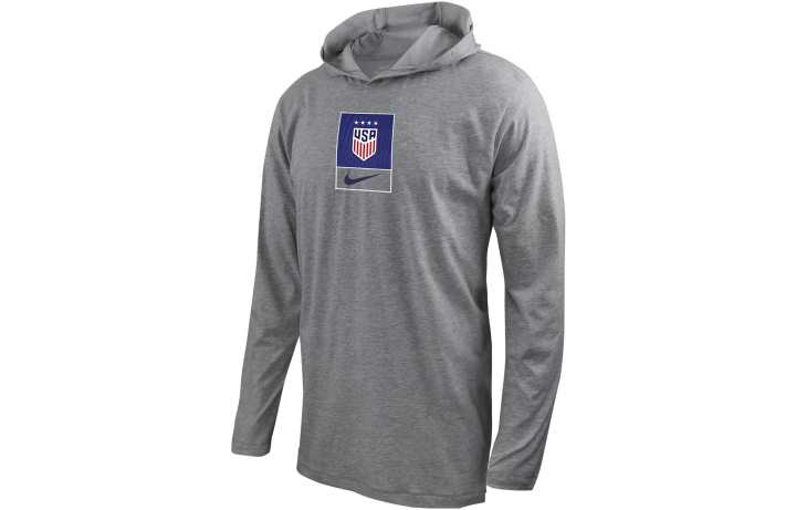 Nike Nike Uswnt Men's Nike Soccer Long Sleeve Hooded T Shirt