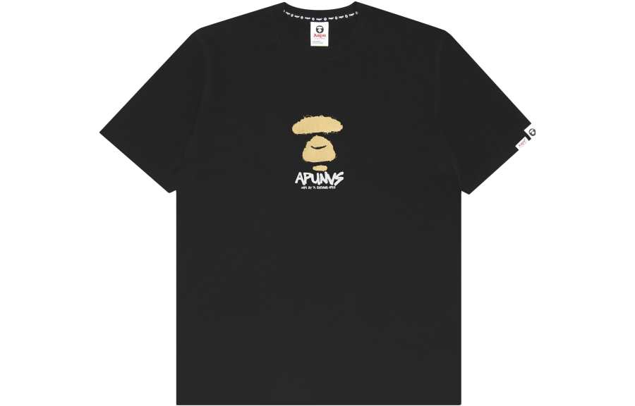 Aape Aape T Shirts Men's Crew Neck Moderate