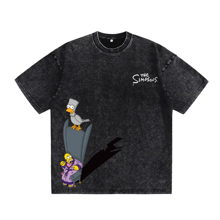 The Simpsons T Shirts Unisex Crew Neck Moderate