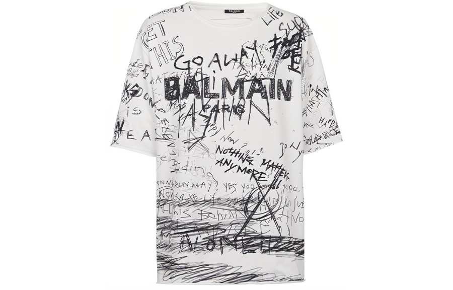 BALMAIN BALMAIN FW22 T Shirt Men's White