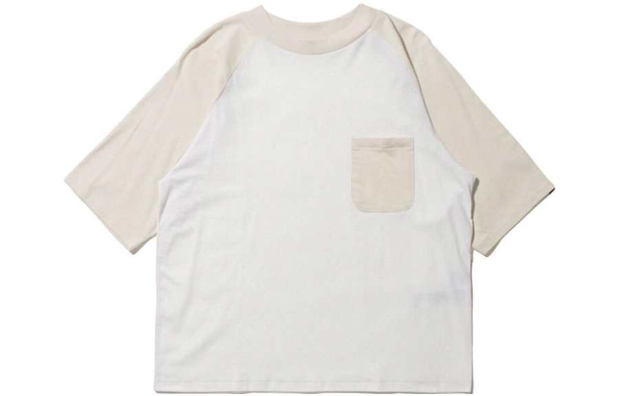 Levis Straight Elbow Length Sleeved T Shirt Men's White