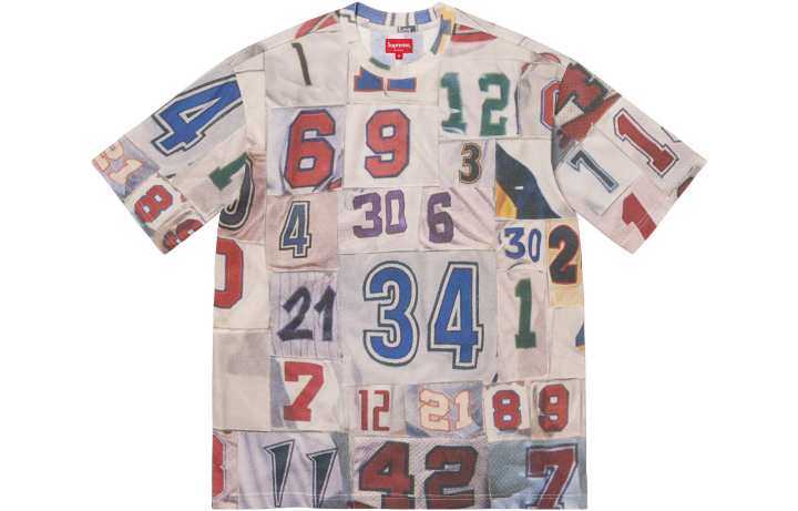 Supreme Supreme Jersey Collage S/S Top